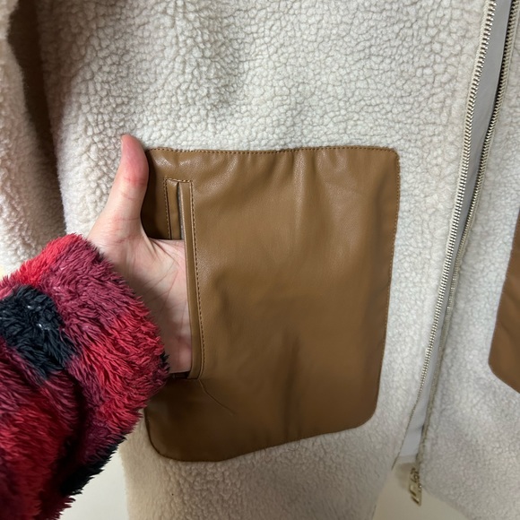 JACKET | Women’s Only long sherpa jacket size XS (fits up to a medium) - Picture 3 of 6